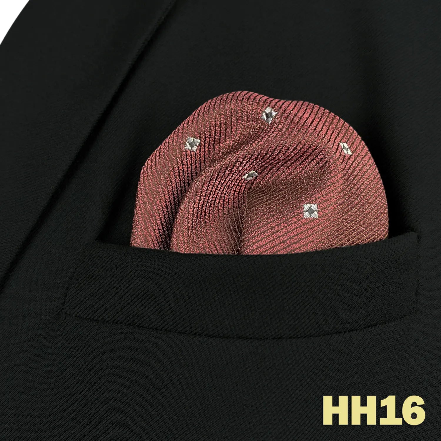 Lenço de Bolso Jacquard para Homem