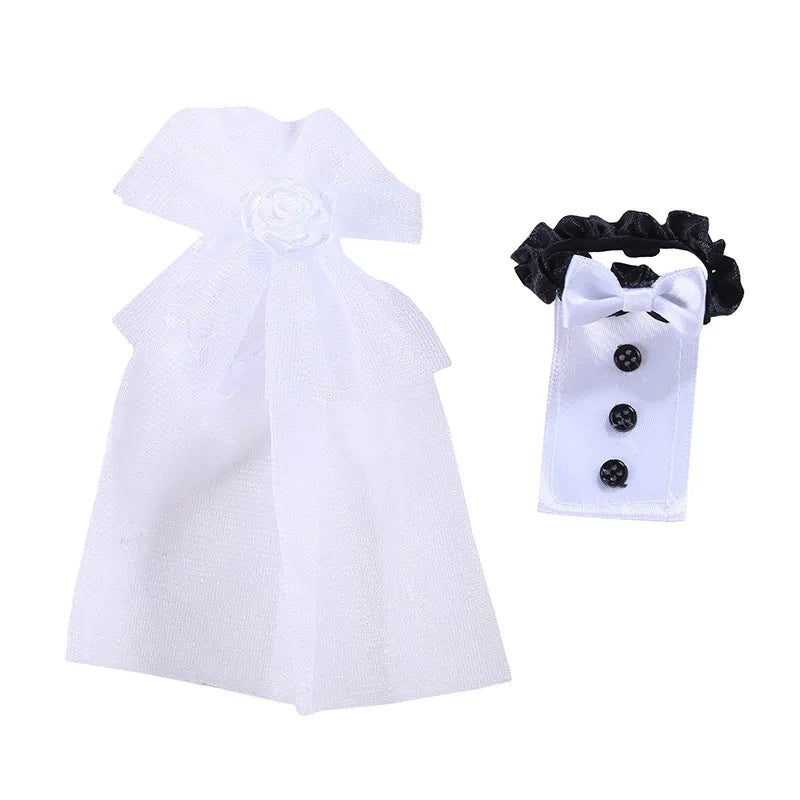 Taças Decorativas Bride & Groom – Conjunto de 2 para Casamentos