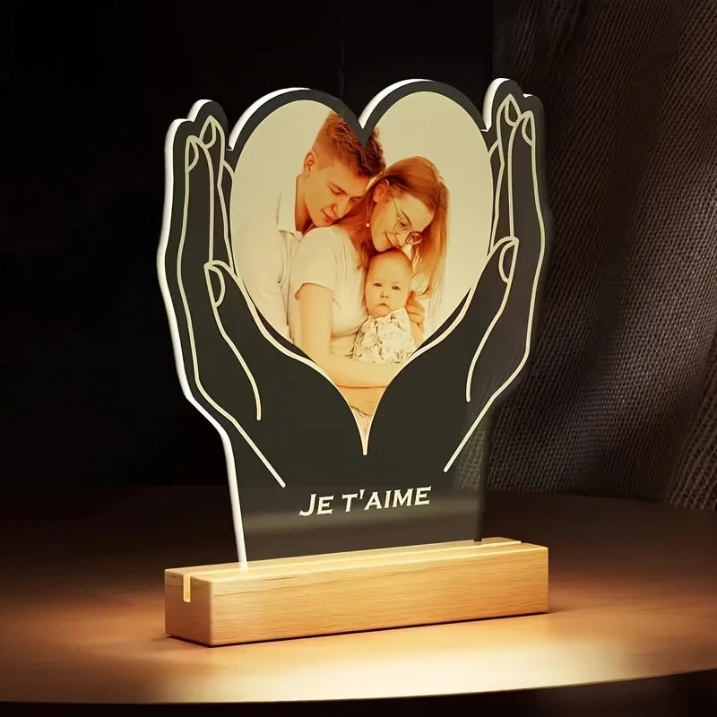 Moldura Acrílica Personalizada “Amor Para Sempre”