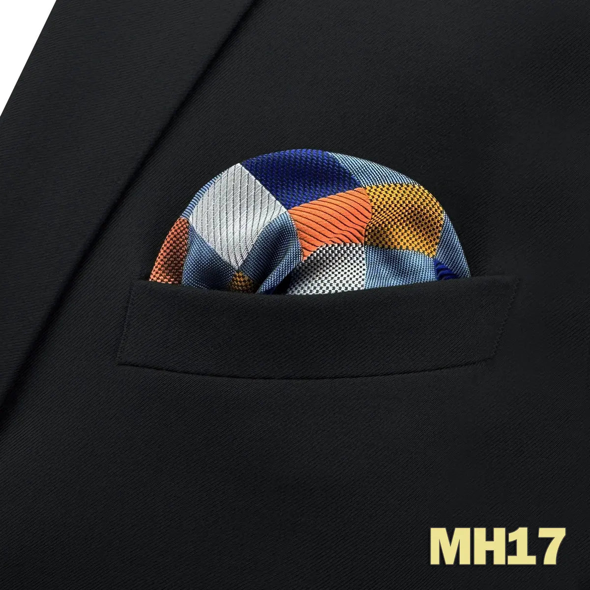 Lenço de Bolso Jacquard para Homem
