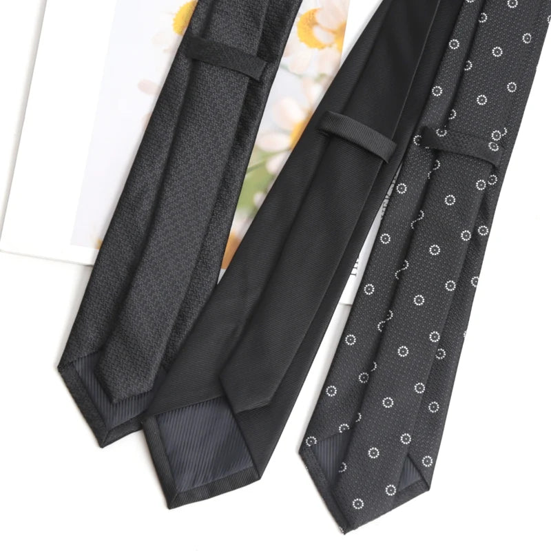 Gravata Masculina Jacquard 8 cm