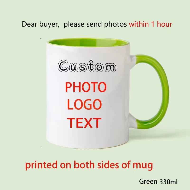 Caneca Personalizada com Foto, Nome e Mensagem