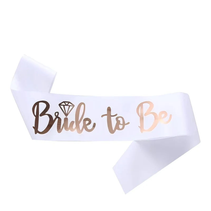Kit de Decoração "Bride to Be" Rose Gold – Balões e Decoração para Despedida de Solteira