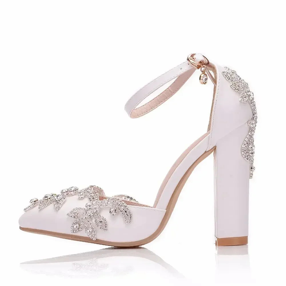 Sandálias de Noiva com Strass