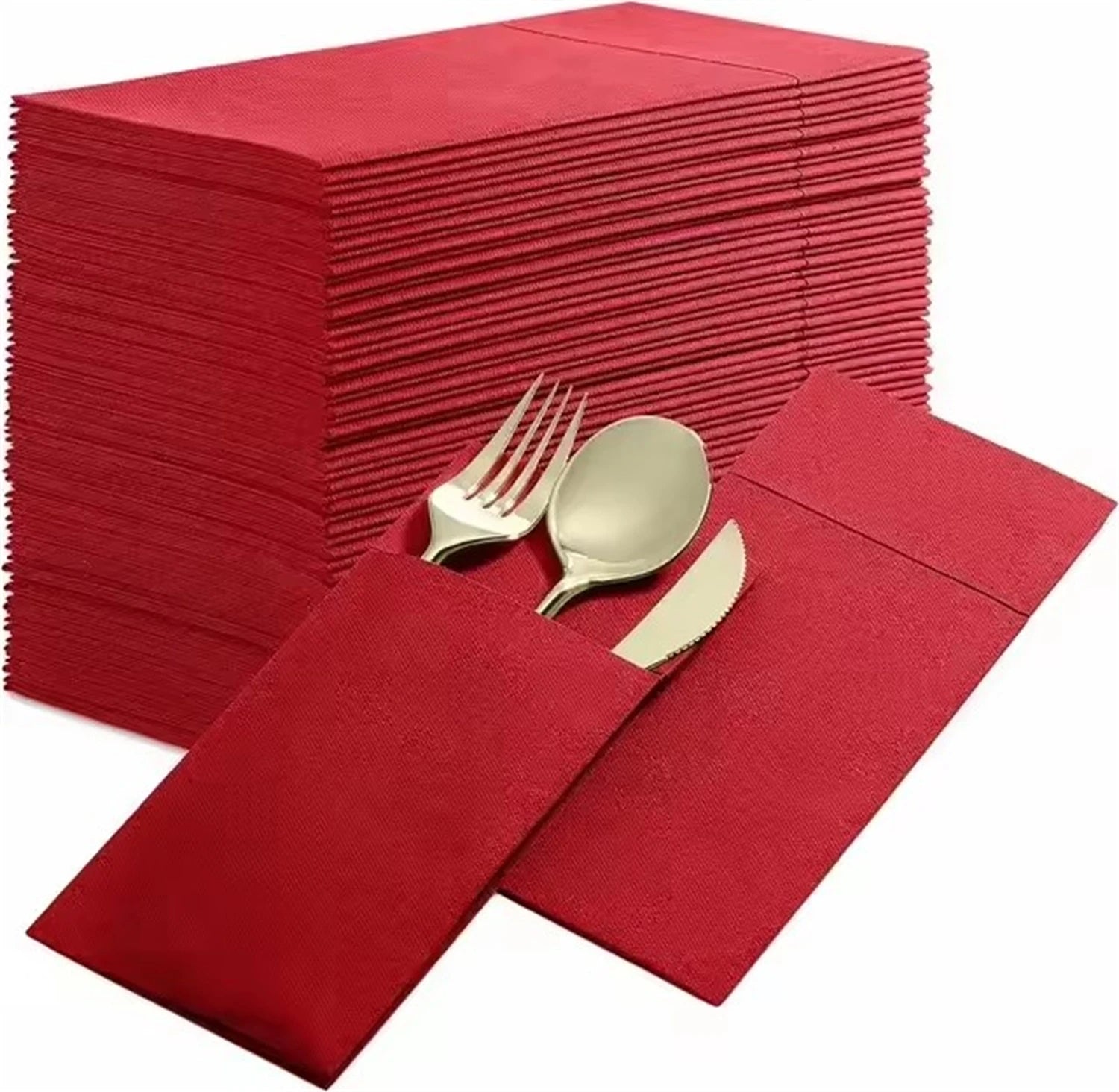 Guardanapos Personalizados para Casamento — Kit com 90 Unidades