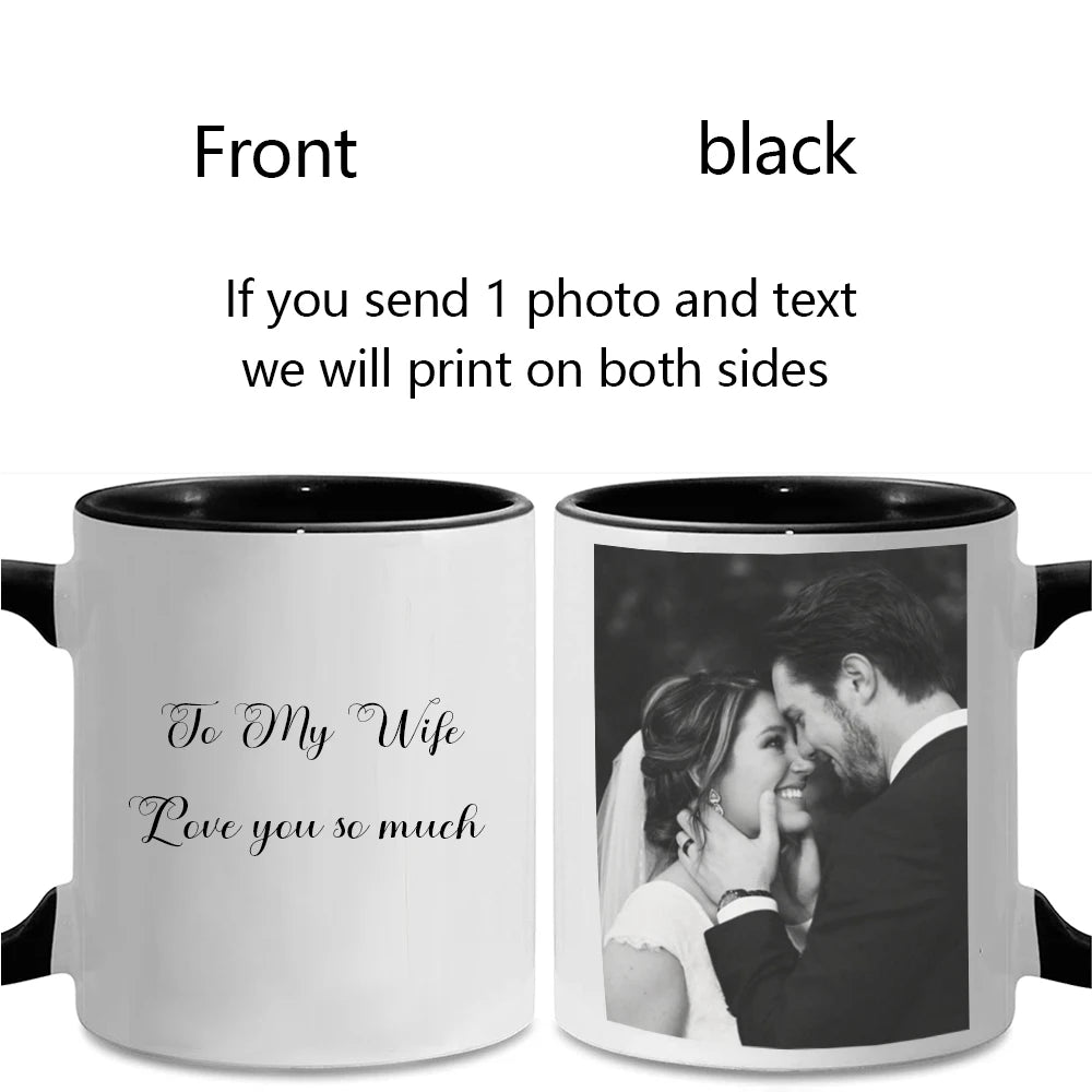 Caneca Personalizada com Foto, Nome e Mensagem