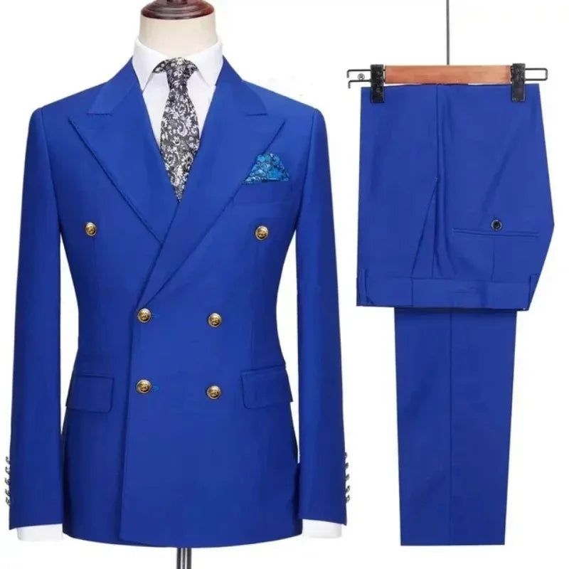 Fato Azul-Marinho de 2 Peças para Homem