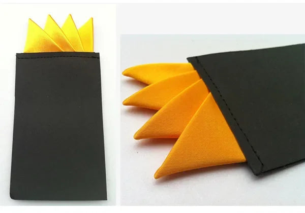 Lenço de Bolso Pré-Dobrado para Homem