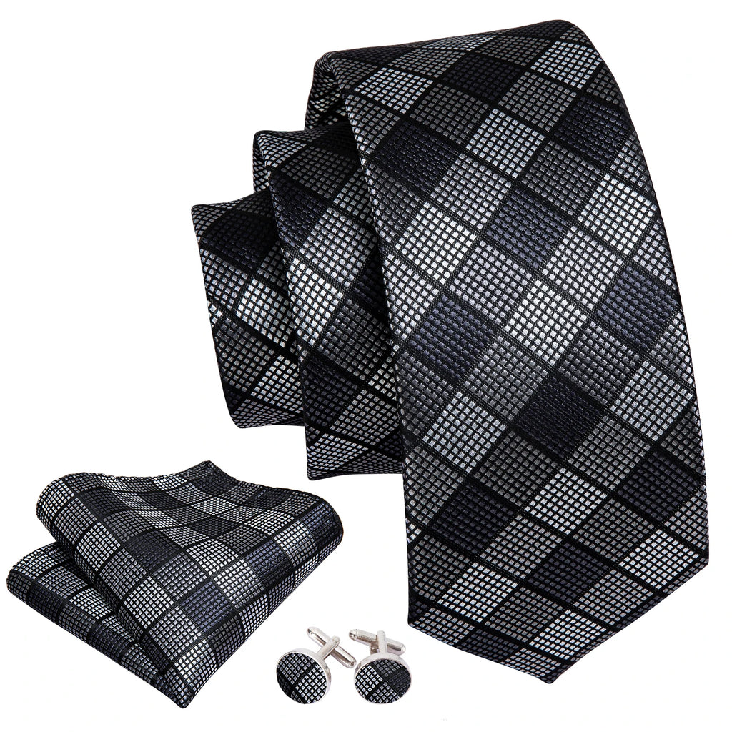 Gravata Xadrez Premium para Homem