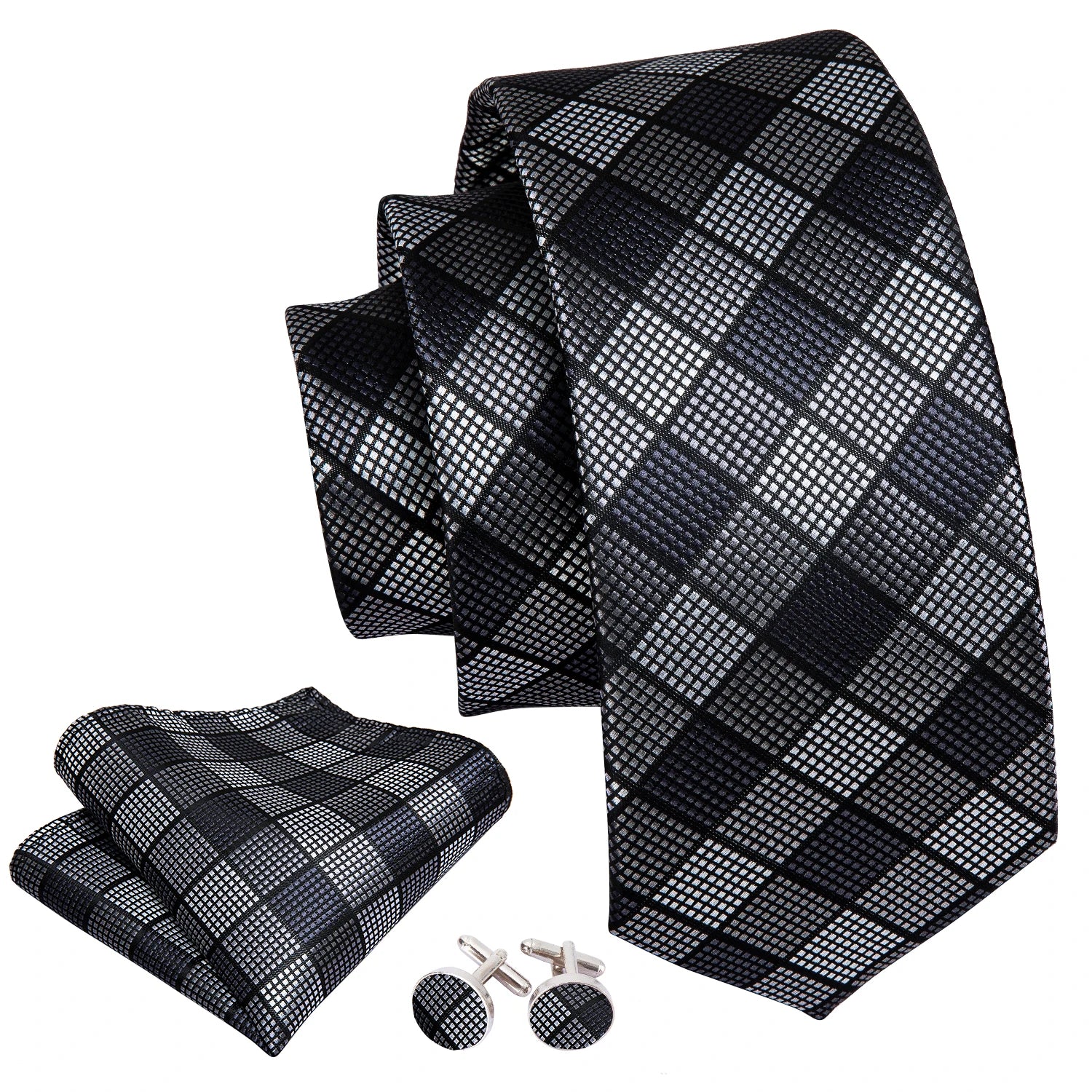 Gravata Xadrez Premium para Homem