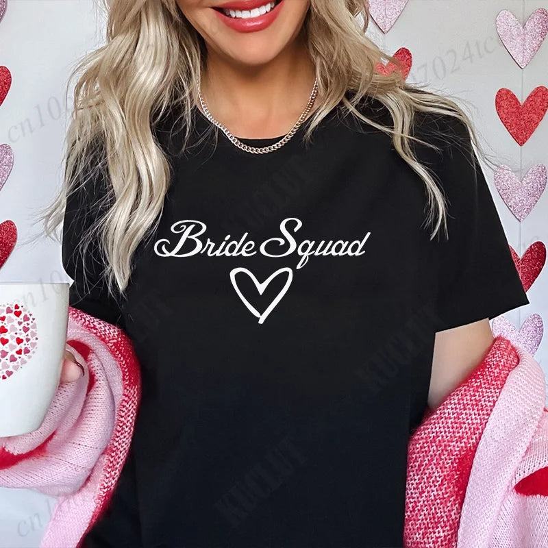 T-Shirt "Team Bride" para Mulher – Despedida de Solteira e Bridal Shower