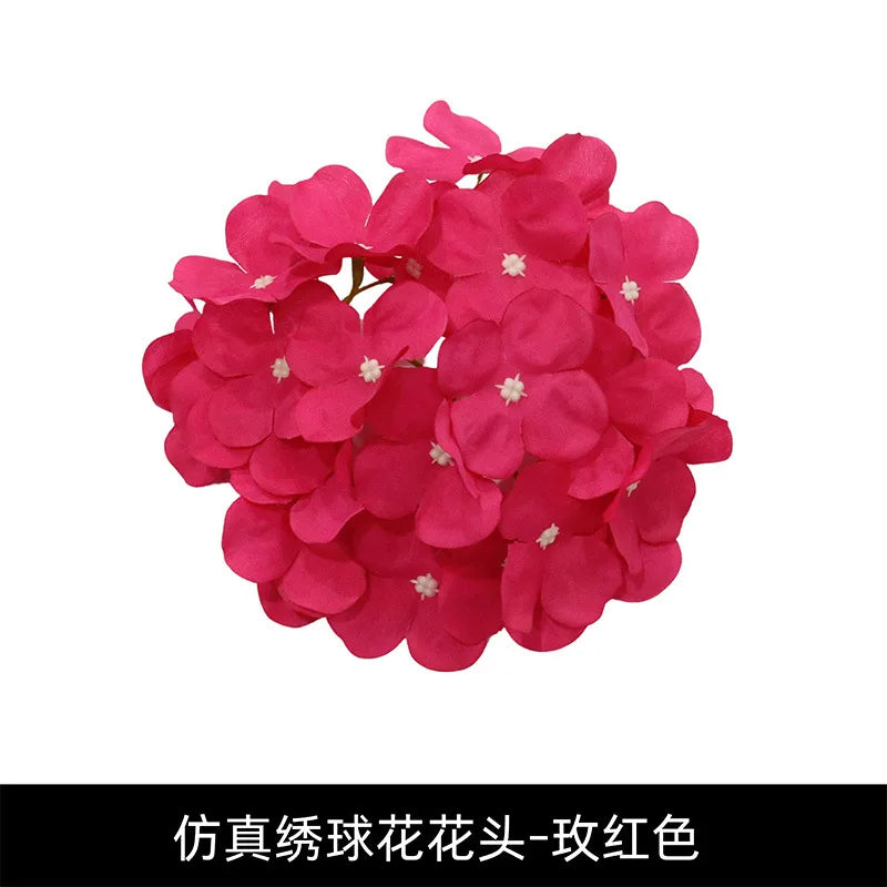 Ramo de Hortênsias Artificiais com 27 Flores – Decoração para Casamentos e Eventos