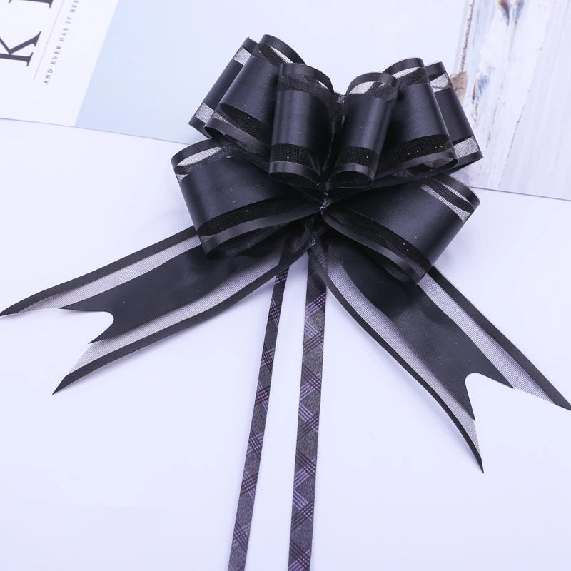 Laços Brancos para Carro de Casamento – Pack de 10 ou 20 Unidades