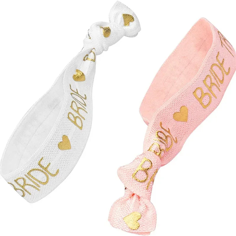 Pulseiras "Team Bride" – Conjunto para Despedida de Solteira (6 ou 11 Peças)