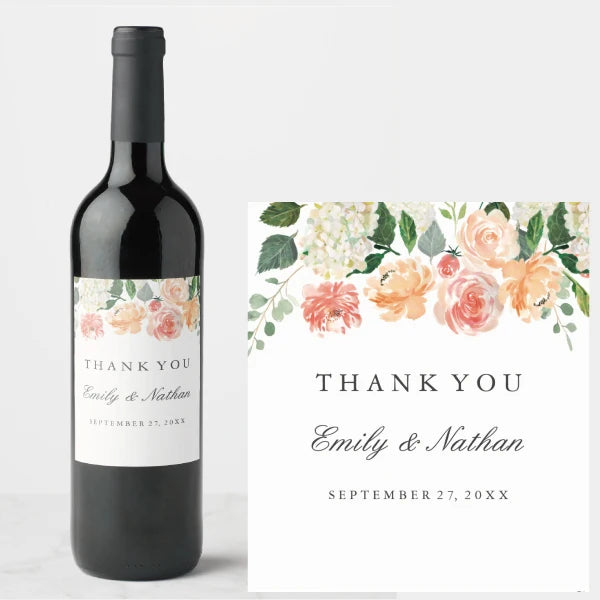 Etiquetas Personalizadas para Garrafas de Vinho — Kit com 30 Unidades