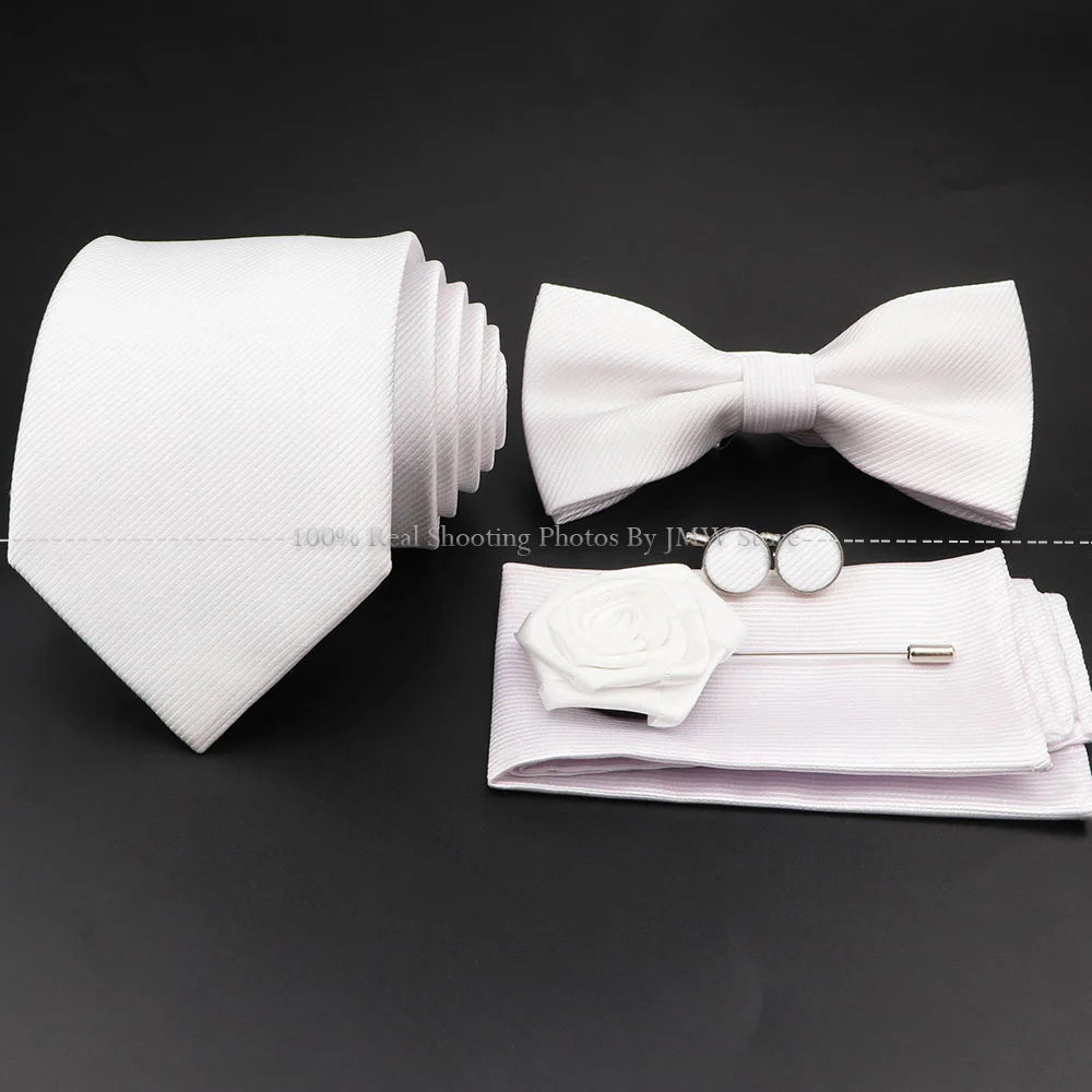 Conjunto Premium de Gravata e Laço para Homem