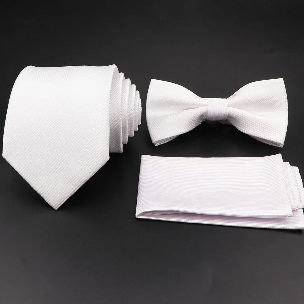 Conjunto Premium de Gravata e Laço para Homem