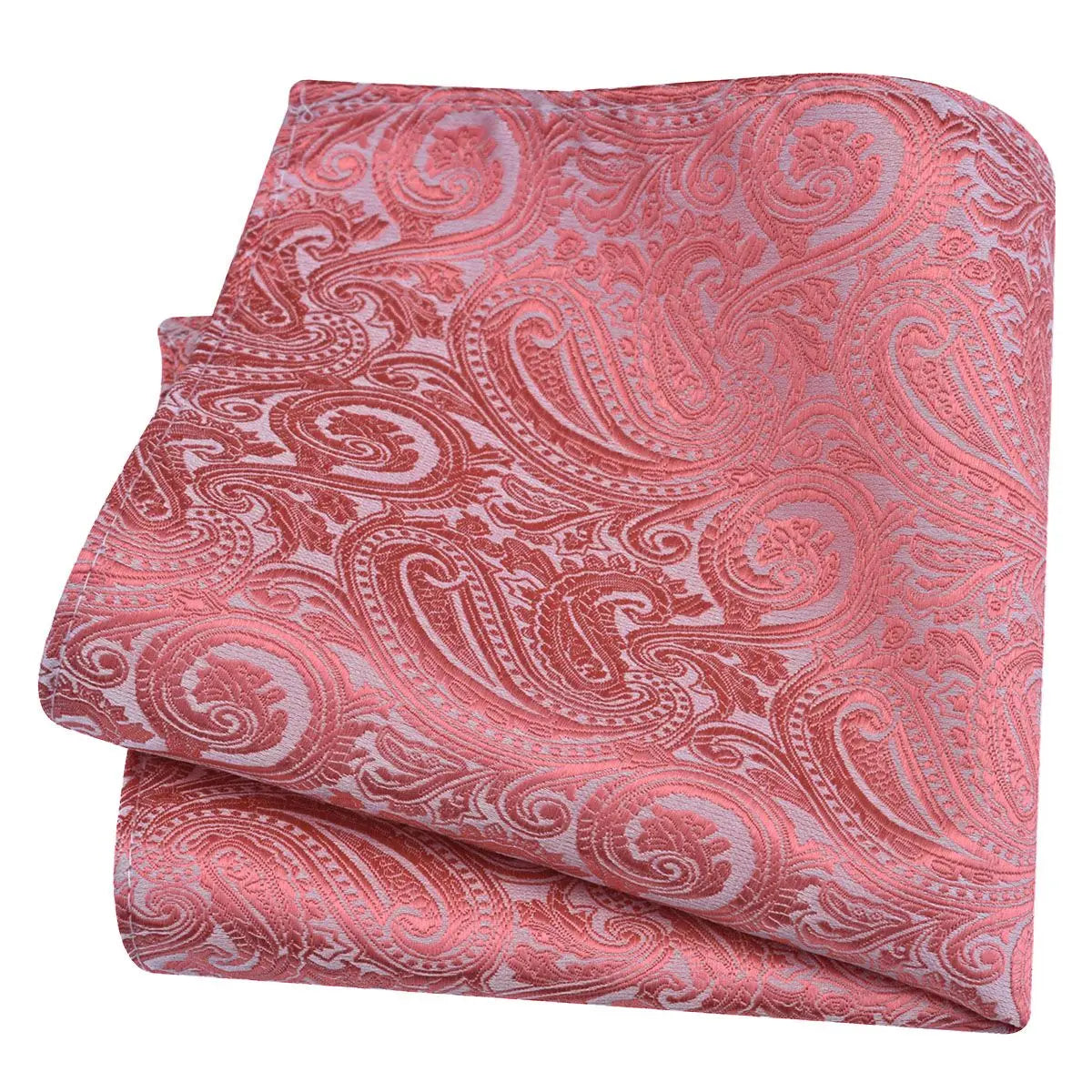 Lenço de Bolso Paisley em Seda