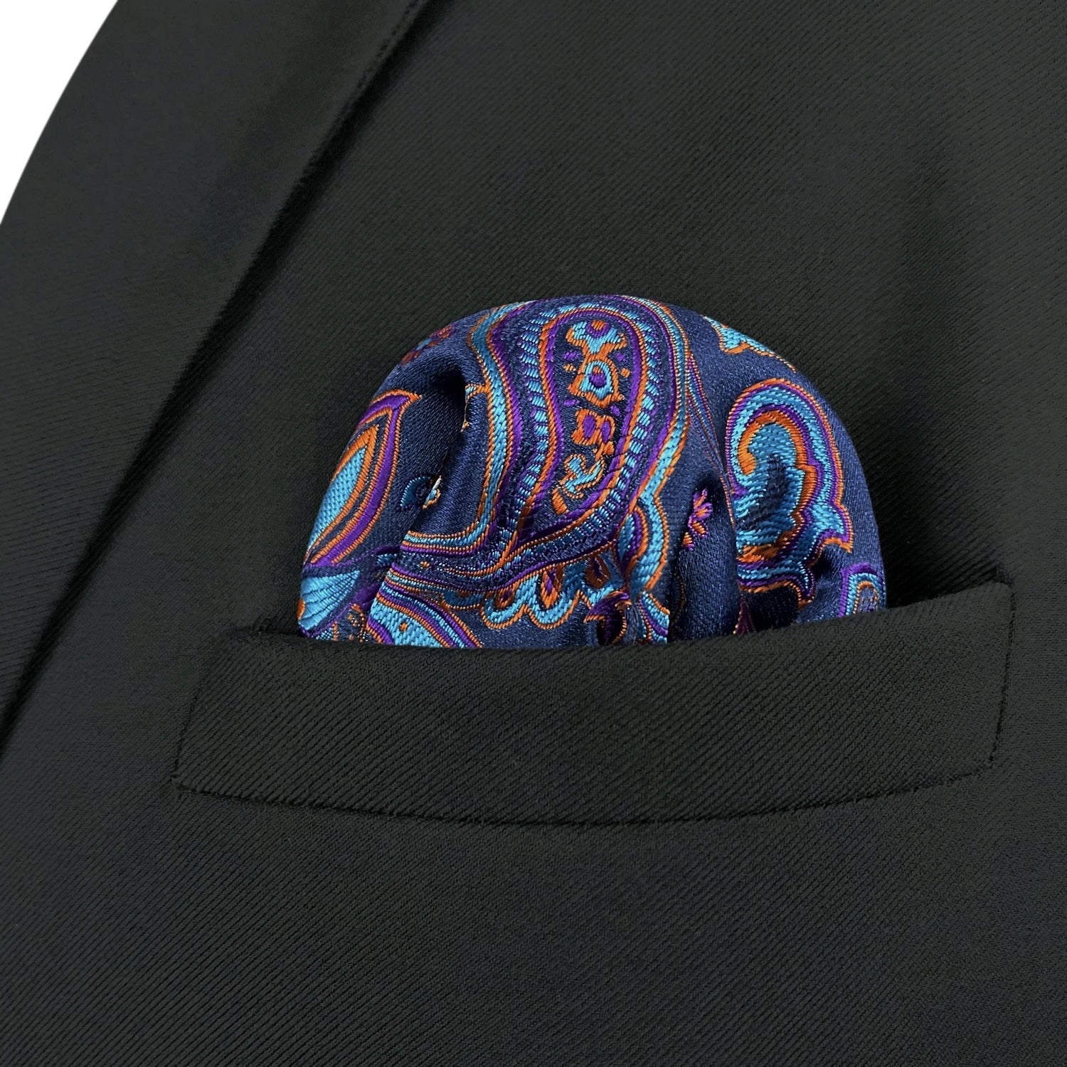 Lenço de Bolso Jacquard para Homem