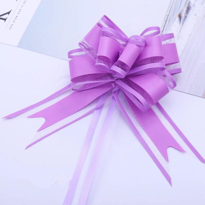 Laços Brancos para Carro de Casamento – Pack de 10 ou 20 Unidades