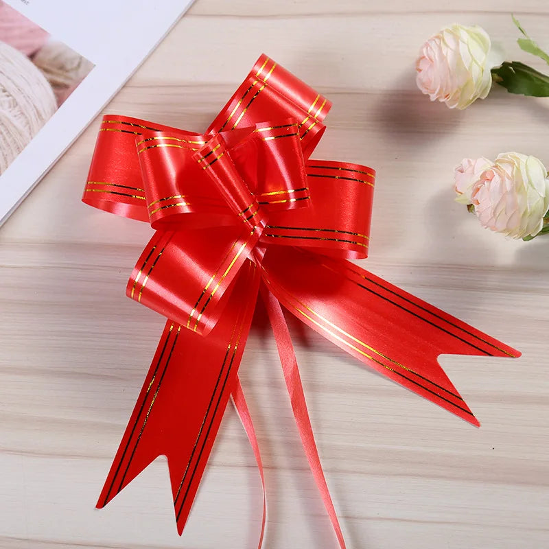 Laços Brancos para Carro de Casamento – Pack de 10 ou 20 Unidades