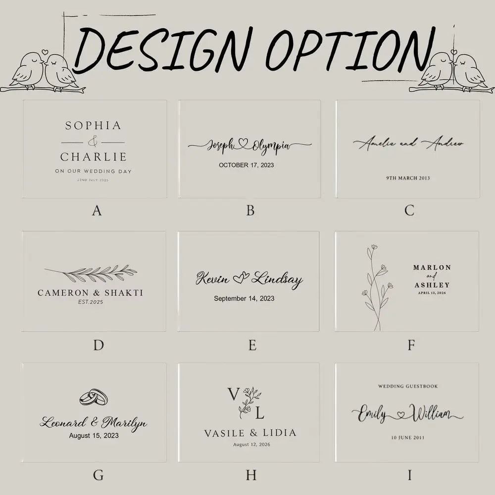 Livro de Honra em Linho Personalizado | Livro de Assinaturas para Casamento