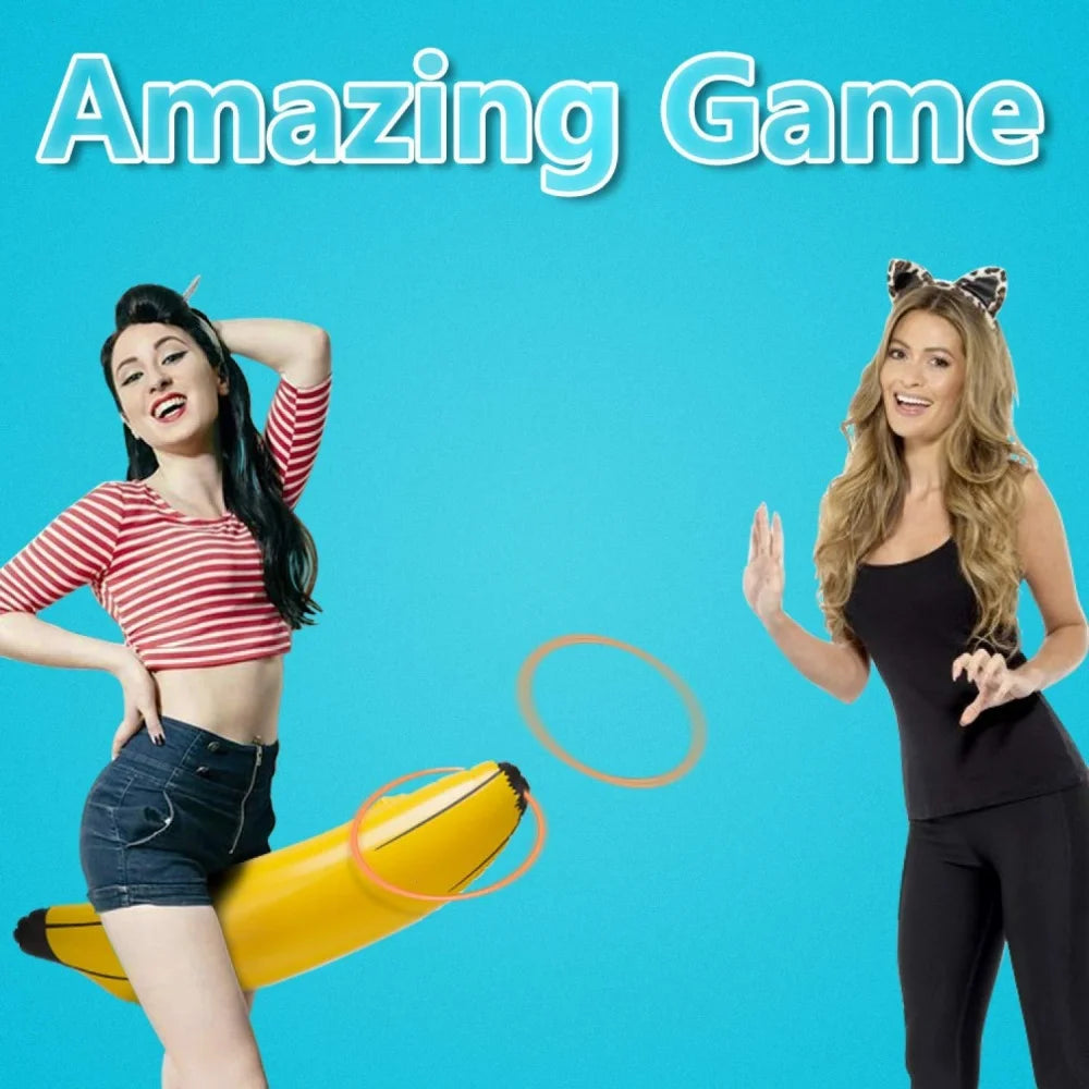 Jogo de Argolas Insuflável para Despedida de Solteira – Diversão Garantida para a Festa