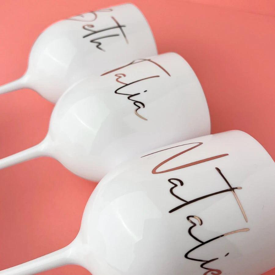 Copos de Champanhe Personalizados para Casamento — 450 ml