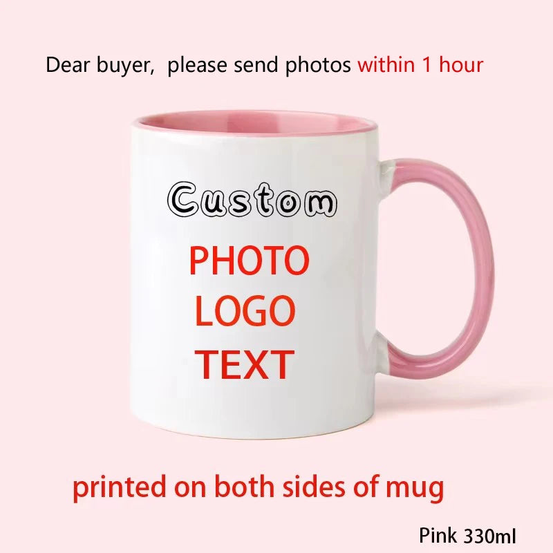 Caneca Personalizada com Foto, Nome e Mensagem