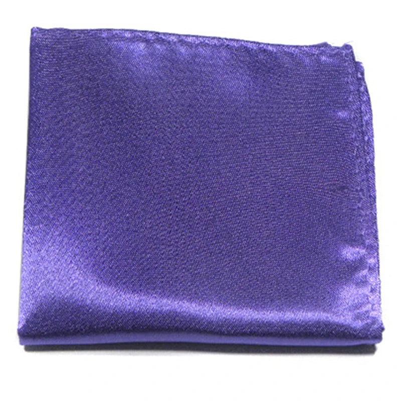 Lenço de Bolso em Cetim para Homem