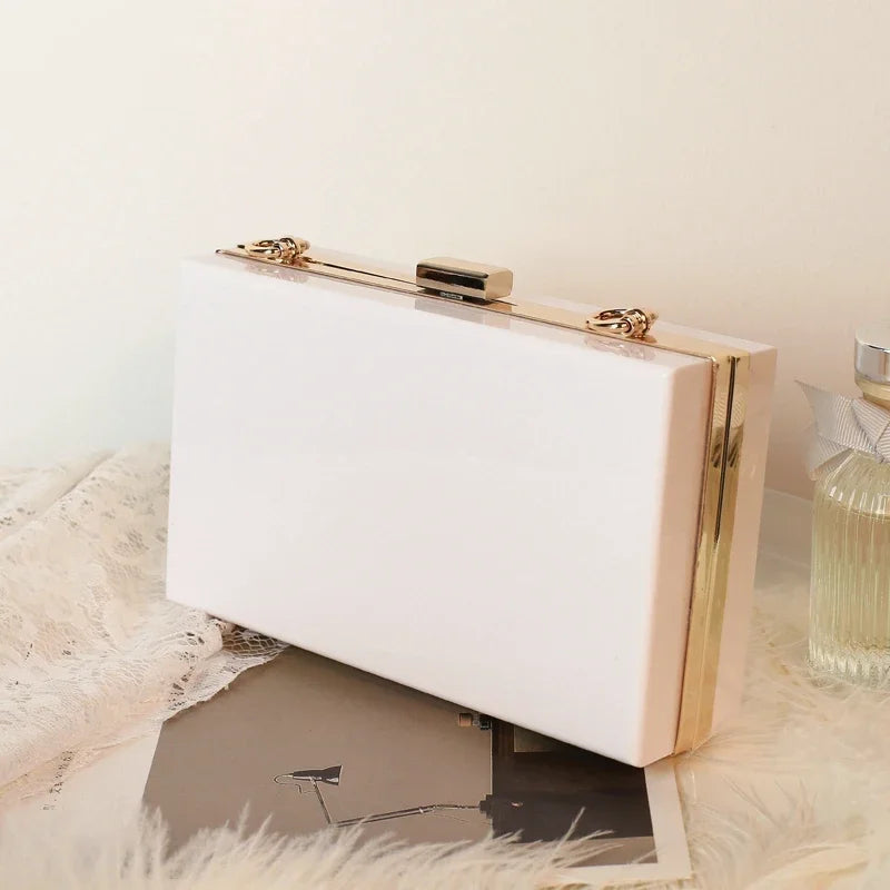 Clutch Acrílica Transparente