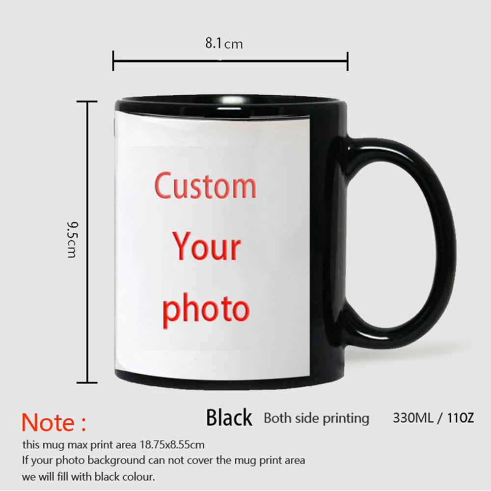 Caneca Personalizada com Foto, Nome e Mensagem