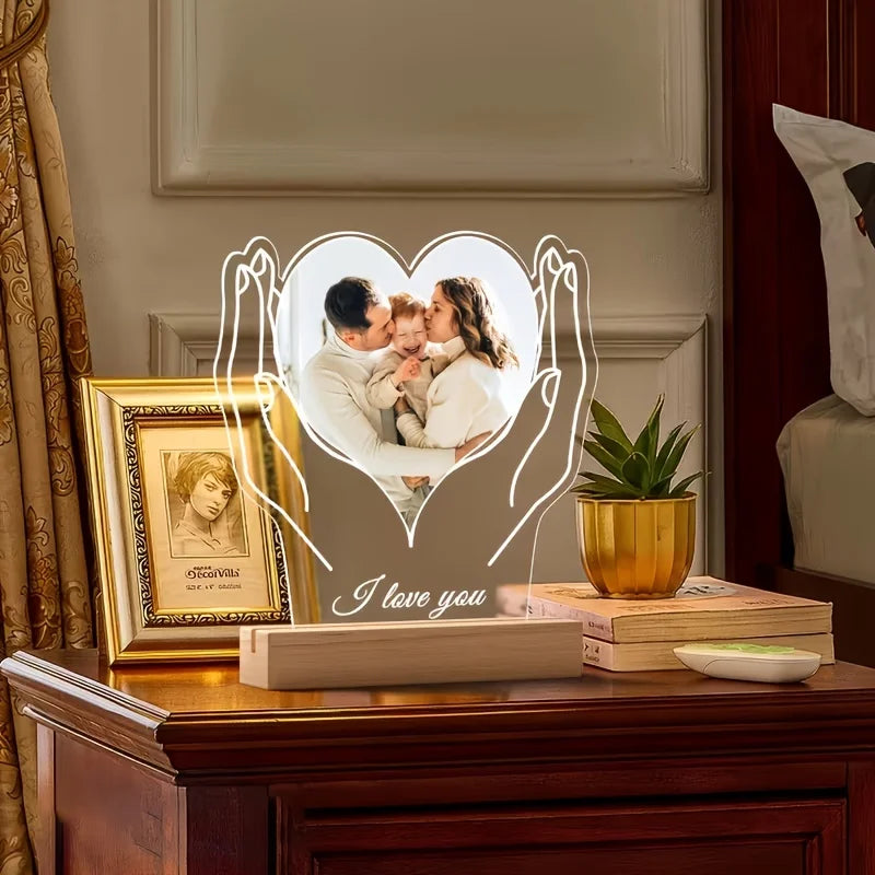 Moldura Acrílica Personalizada “Amor Para Sempre”