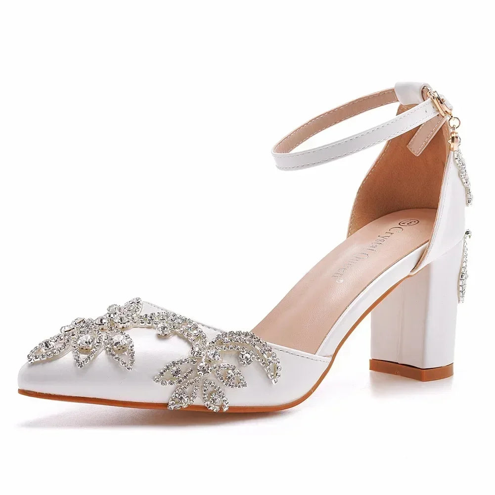 Sandálias de Noiva com Strass