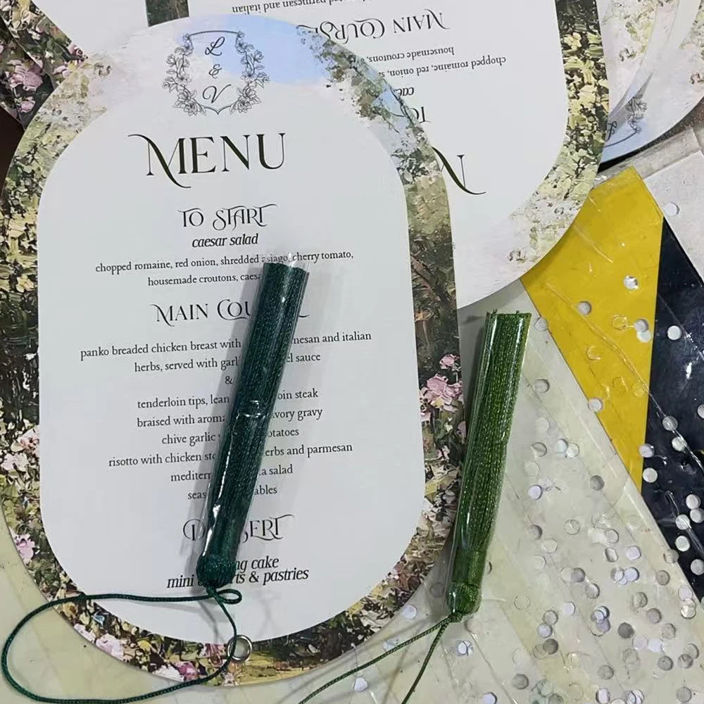 Menus de Casamento Personalizados Premium