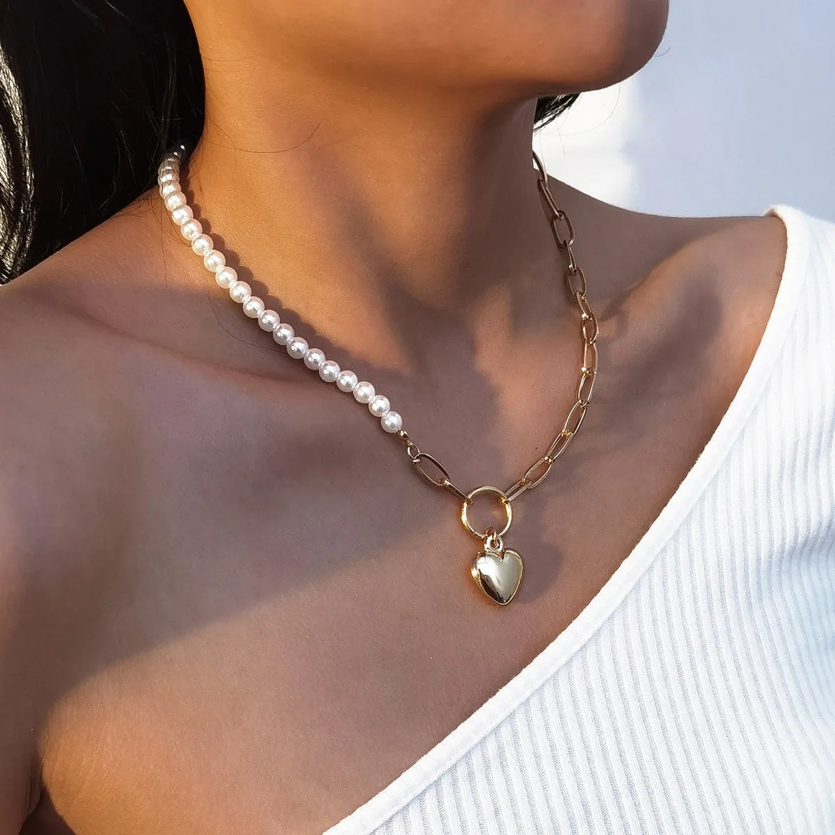 Colar Choker de Pérolas Elegante – Luxo Clássico para Noivas e Festas
