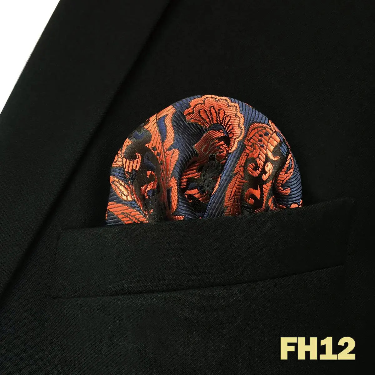 Lenço de Bolso Jacquard para Homem