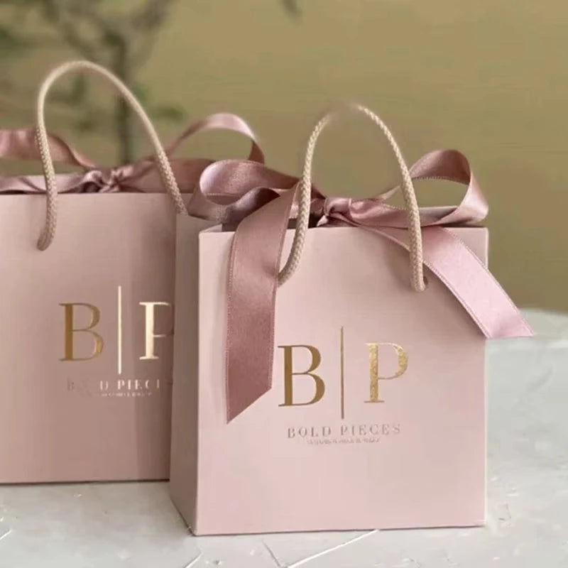 Sacola de Papel Premium Personalizada para Presentes e Lembranças