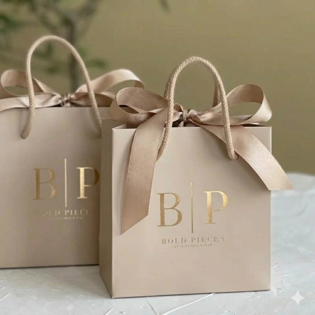 Sacola de Papel Premium Personalizada para Presentes e Lembranças