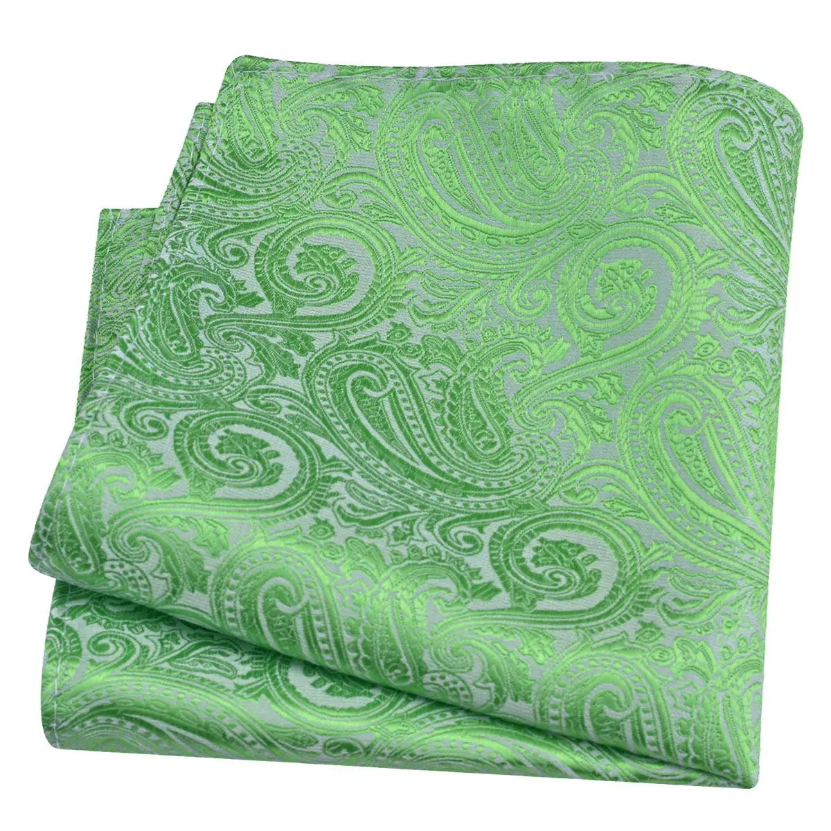 Lenço de Bolso Paisley em Seda