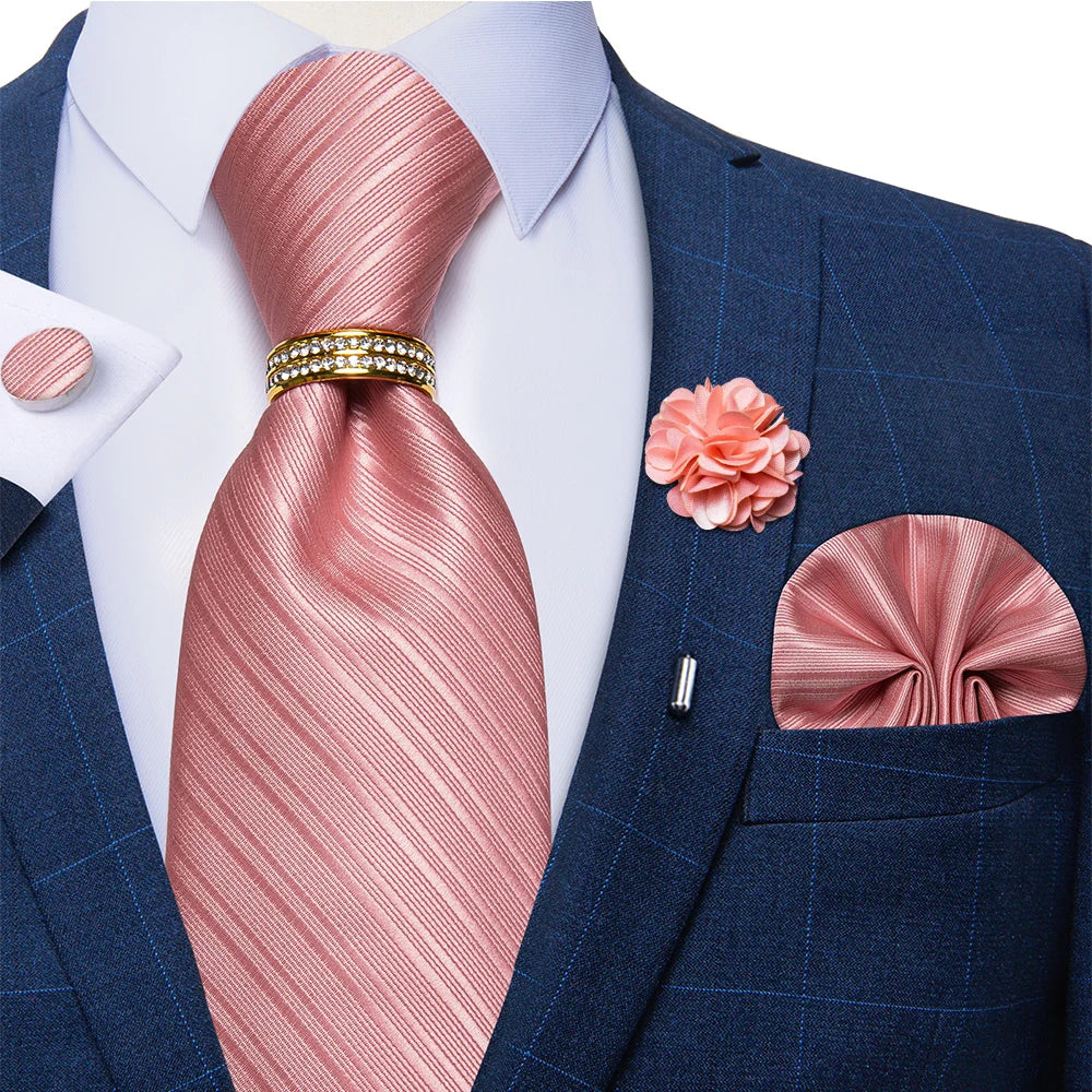 Conjunto Premium de Gravata Floral para Homem