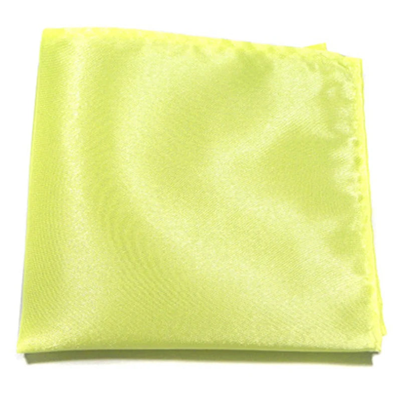 Lenço de Bolso em Cetim para Homem