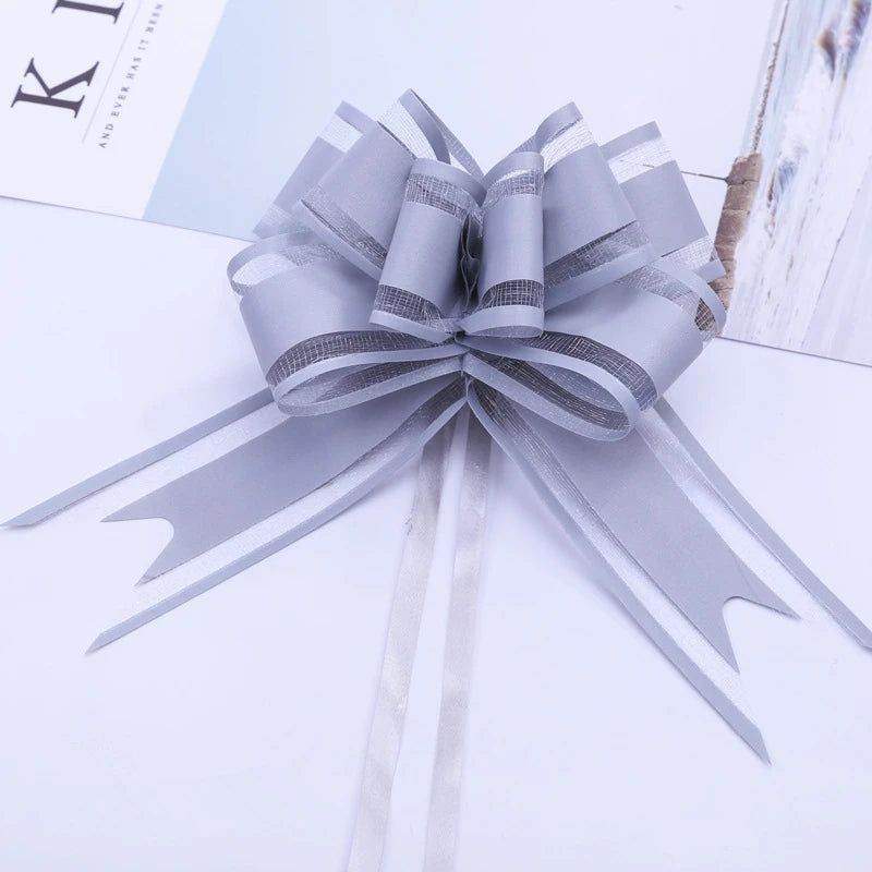 Laços Brancos para Carro de Casamento – Pack de 10 ou 20 Unidades
