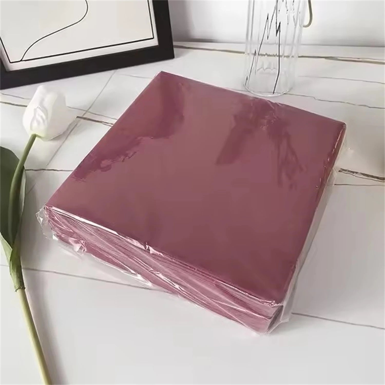Guardanapos Personalizados para Casamento — Kit com 90 Unidades
