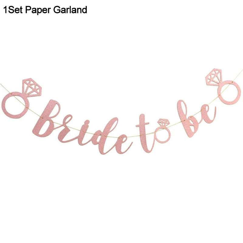 Copos "Bride & Team Bride" – Conjunto para Despedida de Solteira