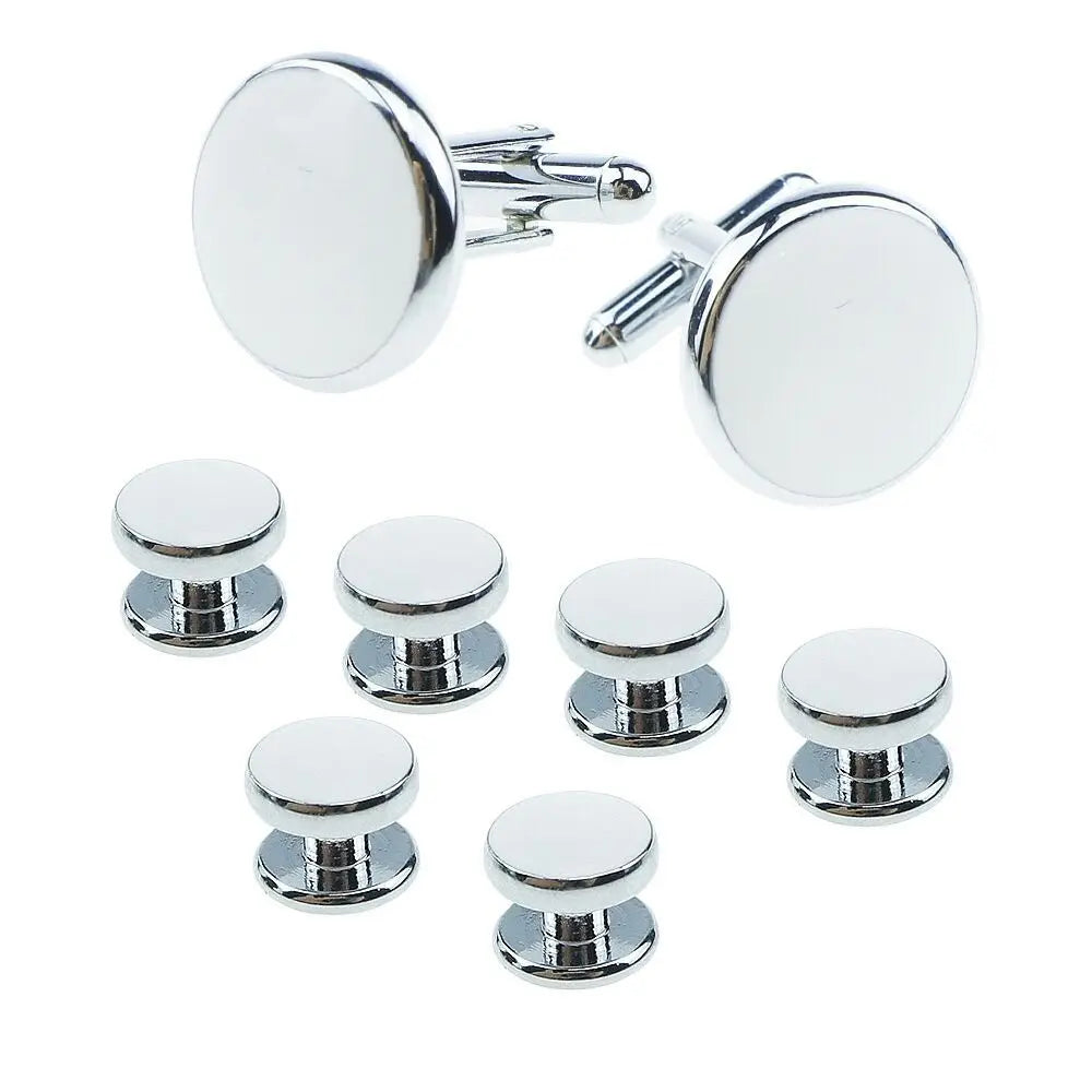 Conjunto de Botões de Punho e Pregadeiras para Smoking