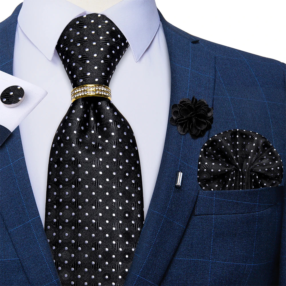 Conjunto Premium de Gravata Floral para Homem