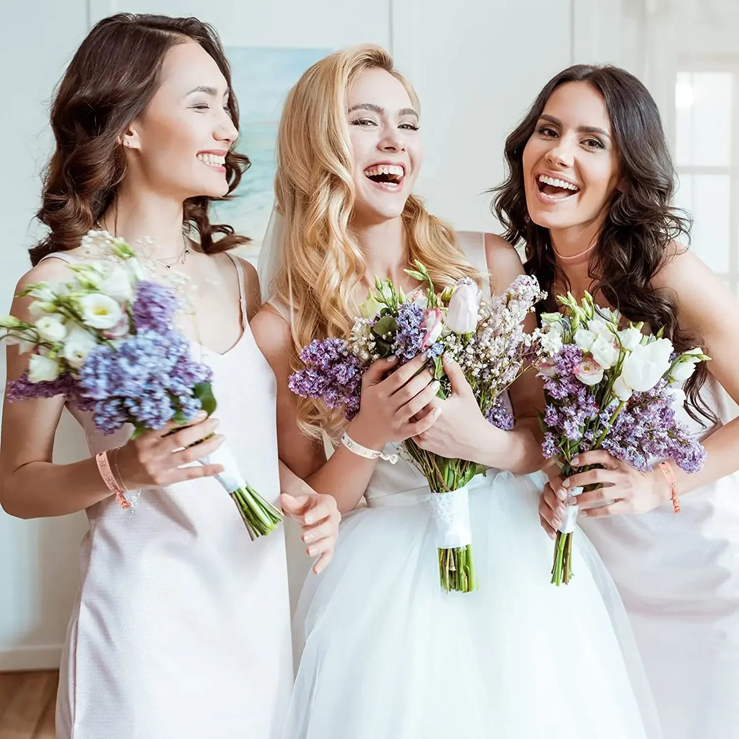 Pulseiras "Team Bride" – Conjunto para Despedida de Solteira (6 ou 11 Peças)