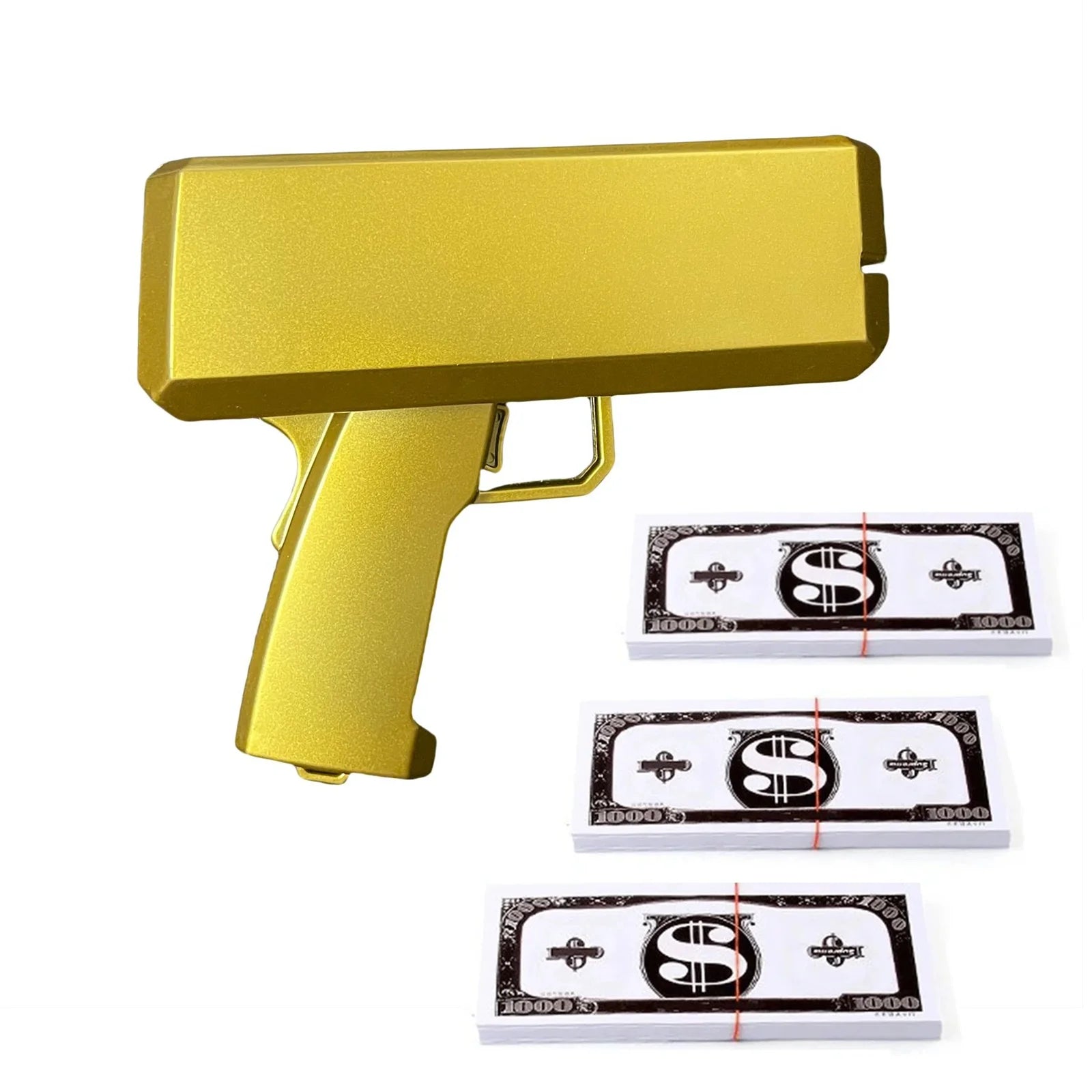 Pistola Lançadora de Notas – Acessório Divertido para Festas e Eventos