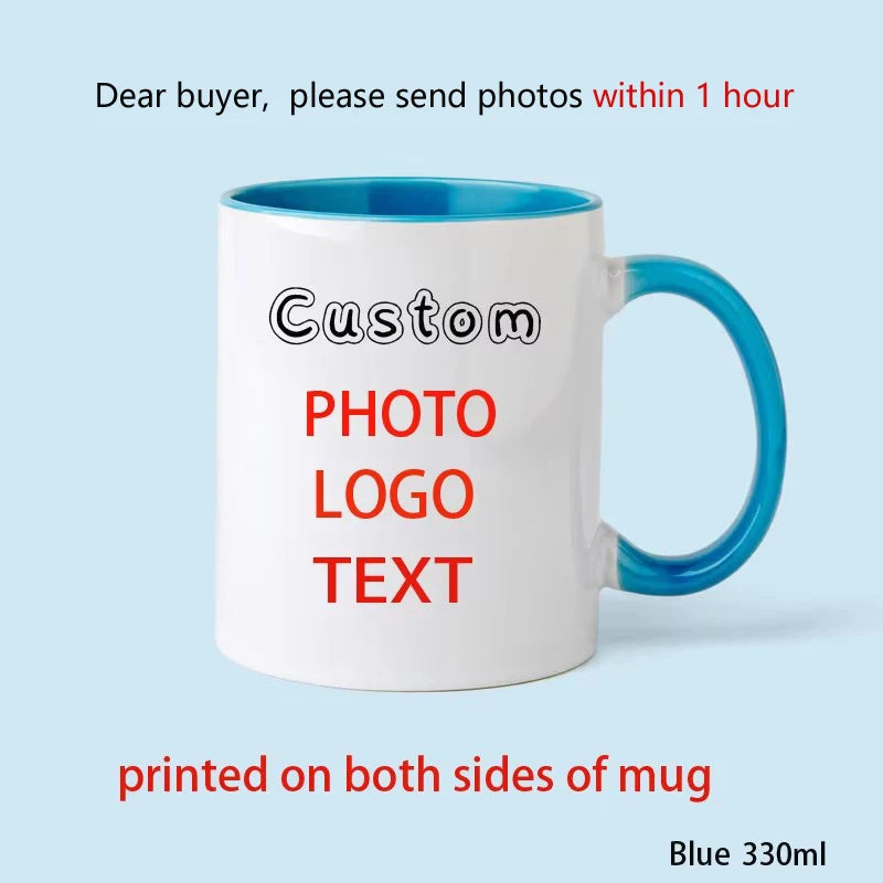 Caneca Personalizada com Foto, Nome e Mensagem